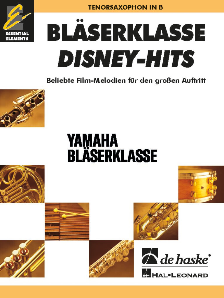 BläserKlasse Disney-Hits - Tenorsaxophon in B
